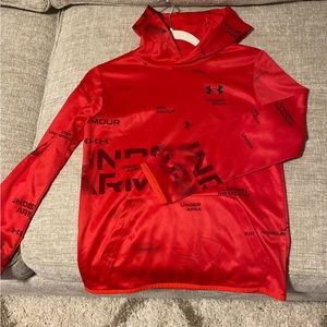 Under Armour red kids sweater